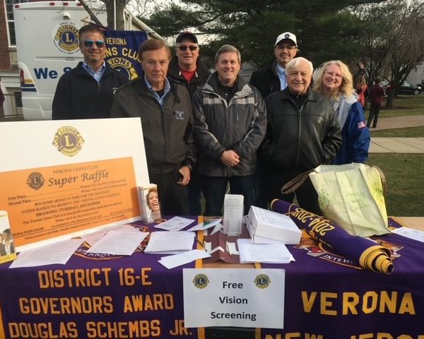 VLC members selling Super 50-50 tickets at annual Verona Fair in Square
