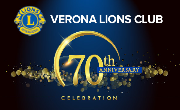Verona Lions Club 70th Anniversary