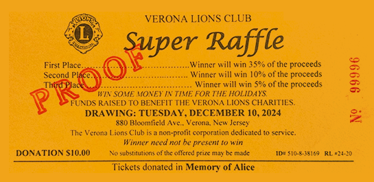 Lion's Club Raffle 2024